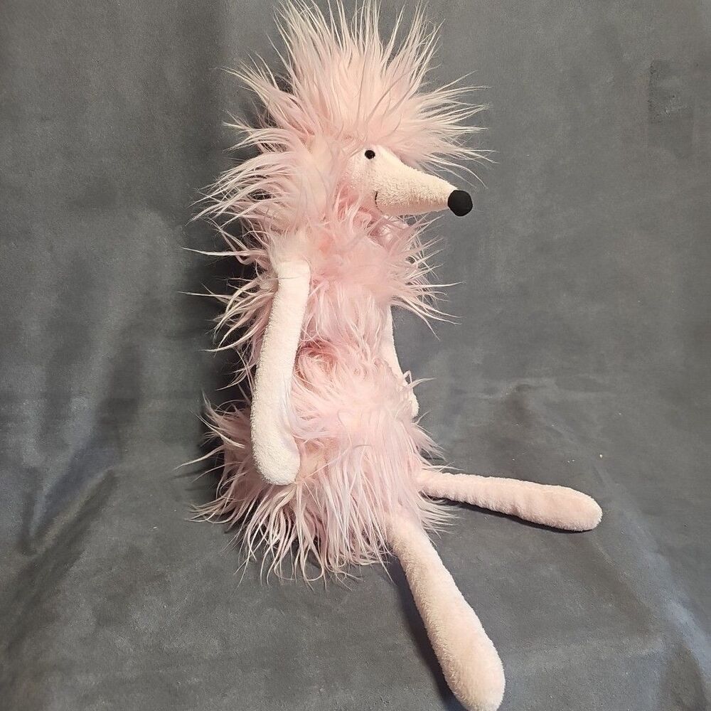 Jellycat Paris Poodle Pink Dog Plush - Rare & Retired Collection - Picture 4 of 12